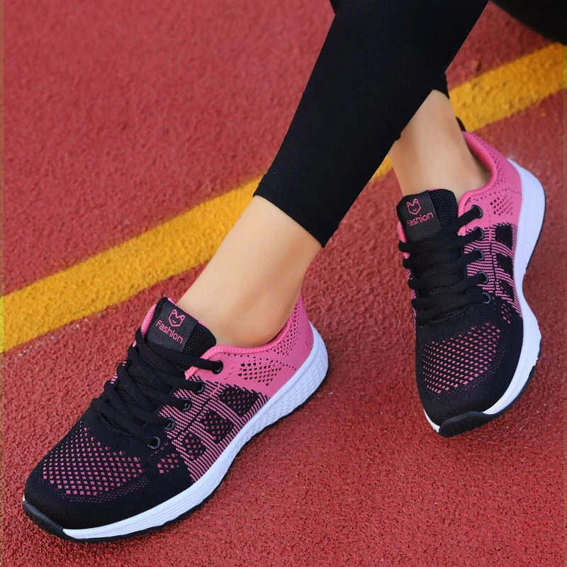 Women Sport Shoes Fashion Platform Sneakers Ladies Spring Winter Flats Running Shoes for Woman