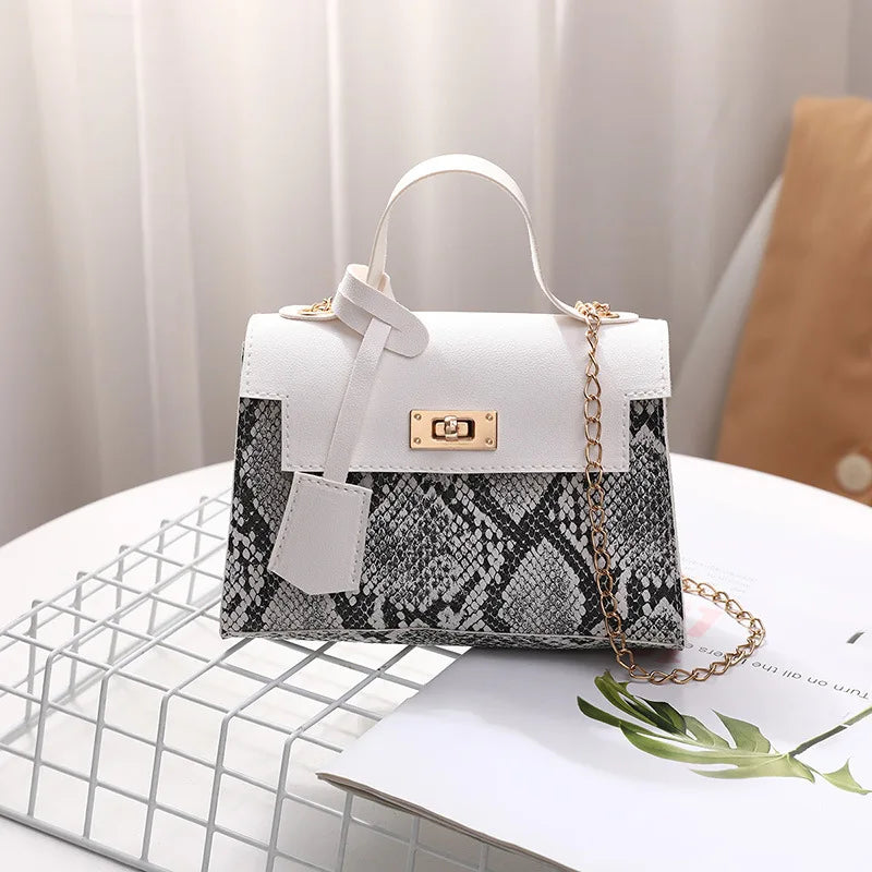 Fashion Chain Small Square Bag New Popular Handbag Simple Mini Shoulder Messenger Bag Trend Casual Crossbody Bags