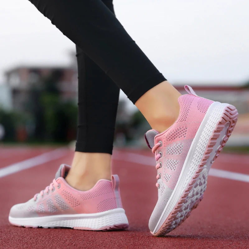 Women Sport Shoes Fashion Platform Sneakers Ladies Spring Winter Flats Running Shoes for Woman