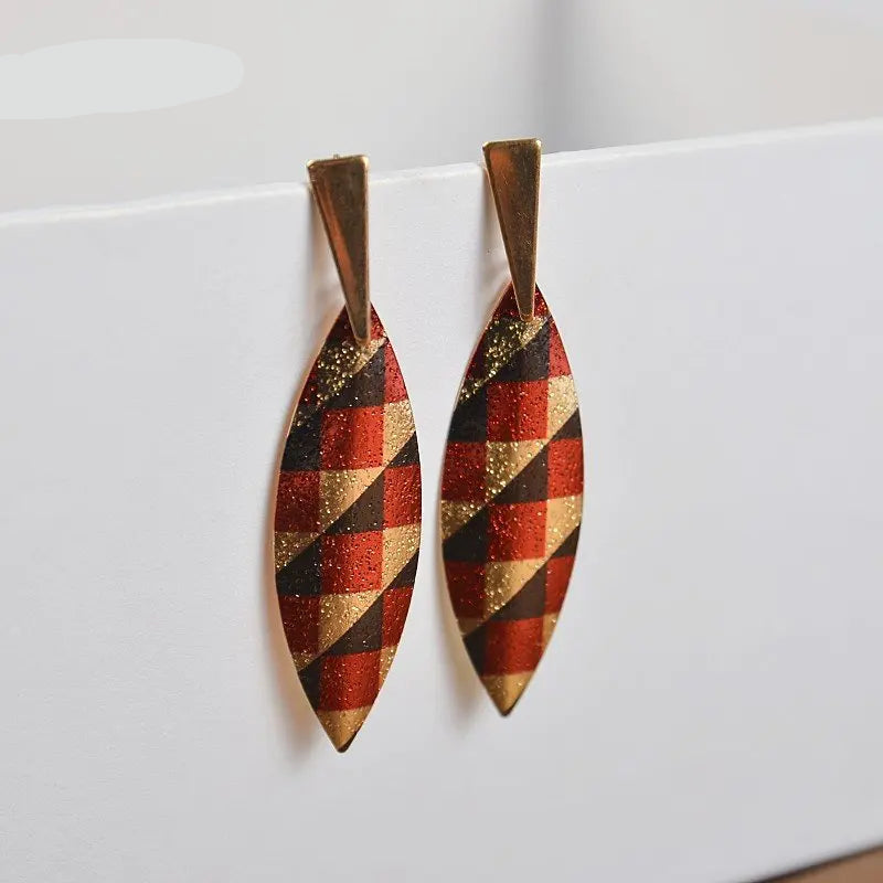 Bohemian Alloy Earrings Women Metal Tassel Ethnic Style Earrings Long Earring Women Girls Jewelry Fashion Punk