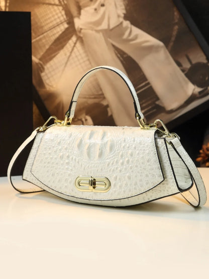 Luxury Designer New High Quality Saddle Leather Bag for Women's