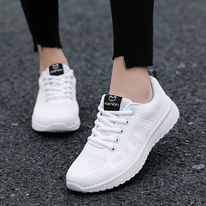 Women Sport Shoes Fashion Platform Sneakers Ladies Spring Winter Flats Running Shoes for Woman