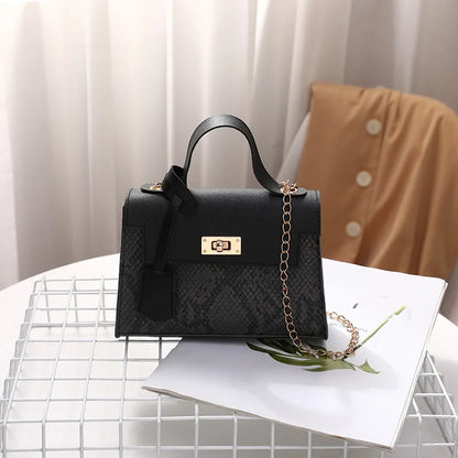 Fashion Chain Small Square Bag New Popular Handbag Simple Mini Shoulder Messenger Bag Trend Casual Crossbody Bags