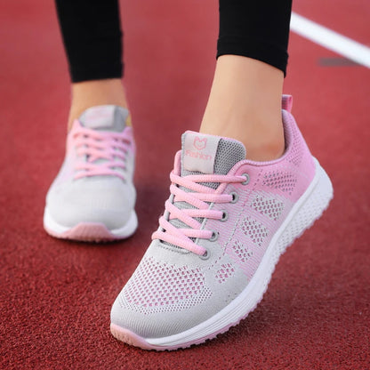 Women Sport Shoes Fashion Platform Sneakers Ladies Spring Winter Flats Running Shoes for Woman