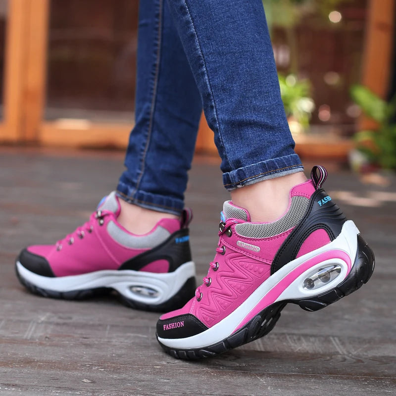 Shoes for Women 2025 Platform Casual Sneakers Designer Brand Luxury Women Walking Shoes Wedges Chunky Hiking Woman Sports Shoes