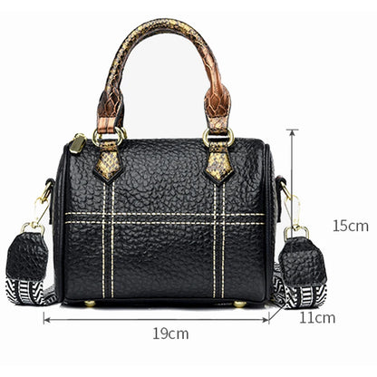 Authentic Cowhide  Famous Luxury Designer Women Handbag Large Capacity  Crossbody Bags