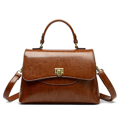 High Quality Soft Leather Single Shoulder Luxury Designer Square Bags for Women