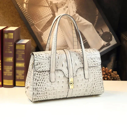 Authentic Genuine Leather High End Luxury Brand Handbag for Women's