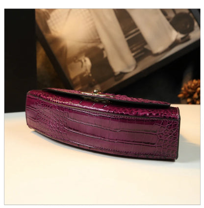 Luxury Designer New High Quality Saddle Leather Bag for Women's