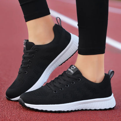 Women Sport Shoes Fashion Platform Sneakers Ladies Spring Winter Flats Running Shoes for Woman